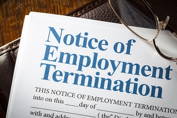 Notice of termination